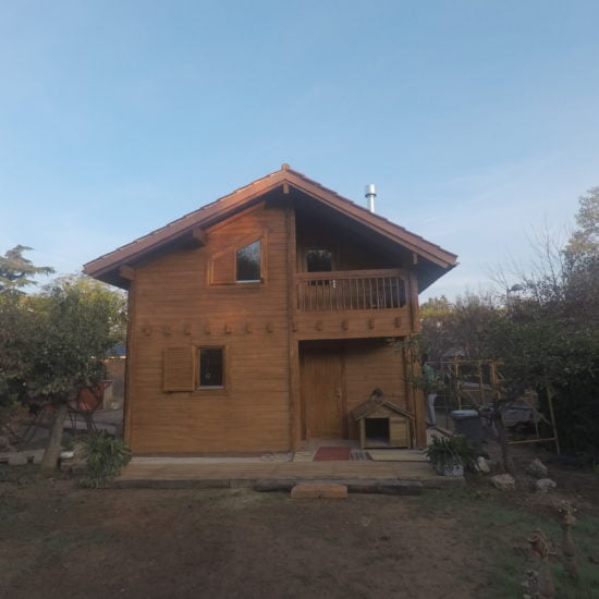 Proyecto Vivienda estilo cabaña