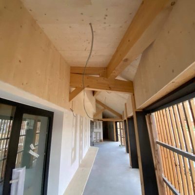 estructura de madera
