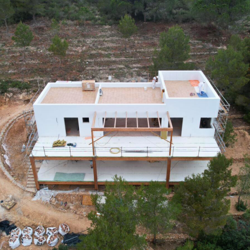 estructura de madera